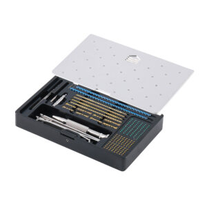 veterinary orthopedic mini instrument kit with full nail set and aluminum box